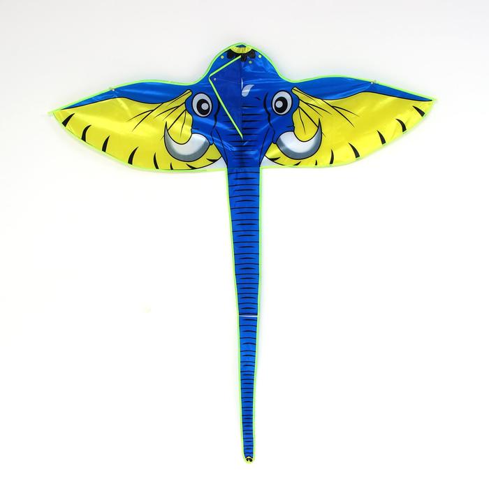 Воздушный змей «Слон», с леской, цвета МИКС - Фото 1