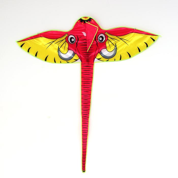 Воздушный змей «Слон», с леской, цвета МИКС - фото 1905746718