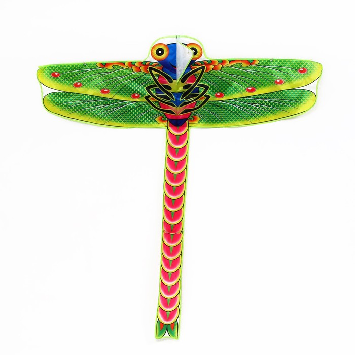 Воздушный змей «Стрекоза», с леской, цвета МИКС - Фото 1