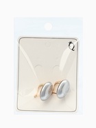 Серьги с жемчугом «Грейс», вытянутый овал, серые в золоте  (артикул 5376064)  большой выбор товаров оптом и в розницу по низким ценам с доставкой