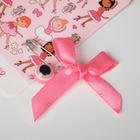 Булавка-оберег «Для дочки», 3 см, цвет розовый в серебре - фото 6385047