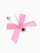 Булавка-оберег «Для дочки», 3 см, розовая в серебре - Фото 3