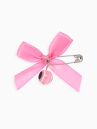 Булавка-оберег «Для дочки», 3 см, розовая в серебре - Фото 4