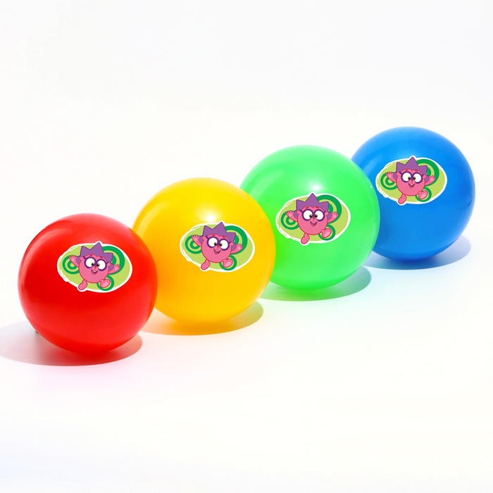 Мяч детский Смешарики «Ежик», 22 см, 60 г, цвета МИКС - Фото 1