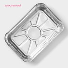 Набор форм для выпечки из фольги Доляна, 860 мл, 21×14 см, 5 шт. - Фото 3