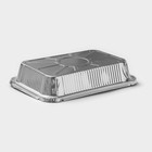 Набор форм для выпечки из фольги Доляна, 860 мл, 21×14 см, 5 шт. - Фото 4