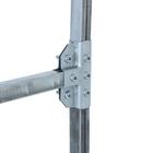 Теплица «МегаЦинк», 6 × 2 × 2 м, оцинкованный профиль 20 × 20 мм, чехол из спанбонда 80 г/м² 6385465