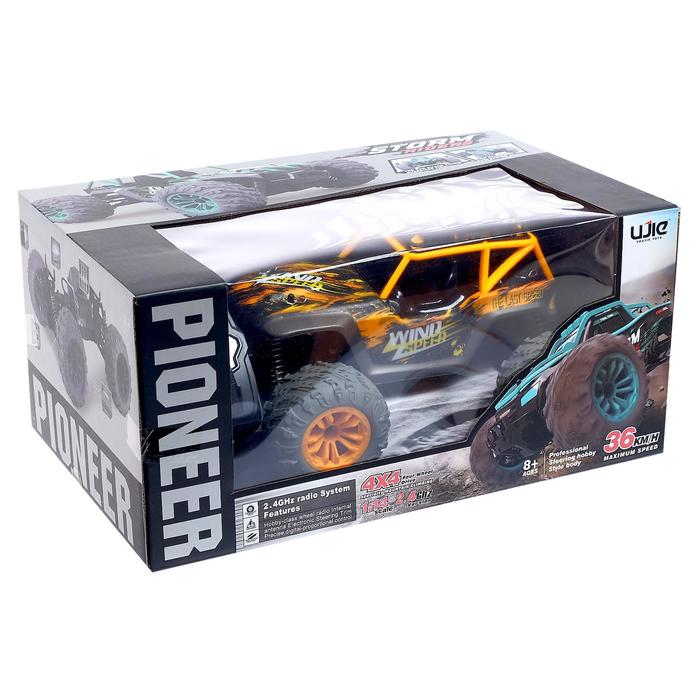 Джип радиоуправляемый «Багги», 1:14, 4WD, полный привод, работает от аккумулятора, МИКС 49097