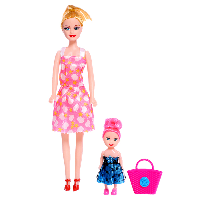 Кукла-модель «Оля» с дочкой, с аксессуарами, МИКС - Фото 1