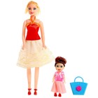 Кукла-модель «Оля» с дочкой, с аксессуарами, МИКС - фото 3975820