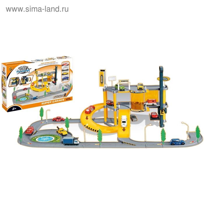 Парковка городская, 2 уровня, с лифтом - Фото 1