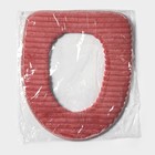 Чехол на сиденье для унитаза на липучках Доляна «Плюша», 37×42 см, цвет МИКС - Фото 9