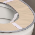 Чехол на сиденье для унитаза на липучках Доляна «Плюша», 37×42 см, цвет МИКС - Фото 8