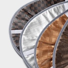 Чехол на сиденье для унитаза на липучках Доляна «Плюша», 37×42 см, цвет МИКС - Фото 11