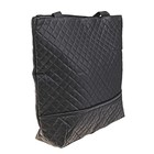 Сумка женская "Ромбы" строчка, 1 отдел, черный - Фото 2