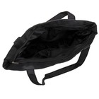 Сумка женская "Ромбы" строчка, 1 отдел, черный - Фото 3