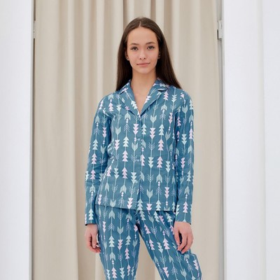 Рубашка женские KAFTAN «Стрелы», размер 48-50