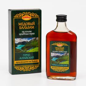 Медовый бальзам «Горно-Алтайский», на основе целебных трав, 250 мл 6493826