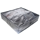 Кофр-трансформер для обуви, 6 отделениий, цвет серый - Фото 2