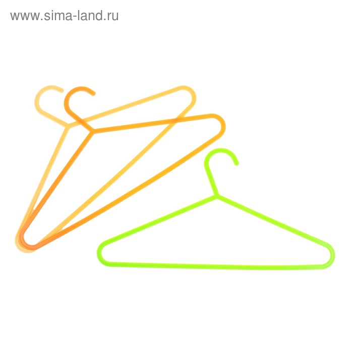 Плечики «Яркая», размер 44-46, цвет МИКС - Фото 1