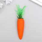 Декор пасхальный "Морковки" набор 18 шт морковка 8х1,3 см, 8х8х8 см - фото 7766341