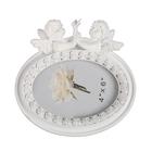 Фоторамка полистоун 10х15 см "Белые ангелочки с бабочкой и розами" 18х19 см - Фото 5