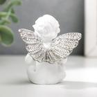 Фигурка полистоун «Белоснежный ангел с хрустальным сердцем», 5.5×4.7×3.5 см, МИКС - Фото 4