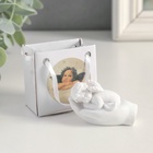 Фигурка полистоун «Белоснежный ангел в ладошке», 5.2×3×3 см, МИКС - Фото 2