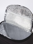 Термосумка на молнии 6.5 л, наружный карман, чёрная - Фото 4