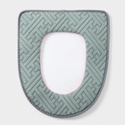 Чехол на сиденье для унитаза на липучках Доляна «Фили», цвет МИКС - Фото 8