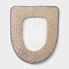 Чехол на сиденье для унитаза на липучках Доляна «Фили», цвет МИКС - Фото 9