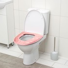 Чехол на сиденье для унитаза на липучках Доляна «Фили», цвет МИКС - Фото 11