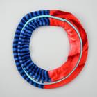 Чехол на сиденье для унитаза на резинке «Лёгкость», 35×39 см, цвет МИКС 5469817