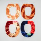 Чехол на сиденье для унитаза на резинке «Лёгкость», 35×39 см, цвет МИКС 5469817