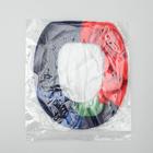 Чехол на сиденье для унитаза на резинке «Лёгкость», 35×39 см, цвет МИКС 5469817