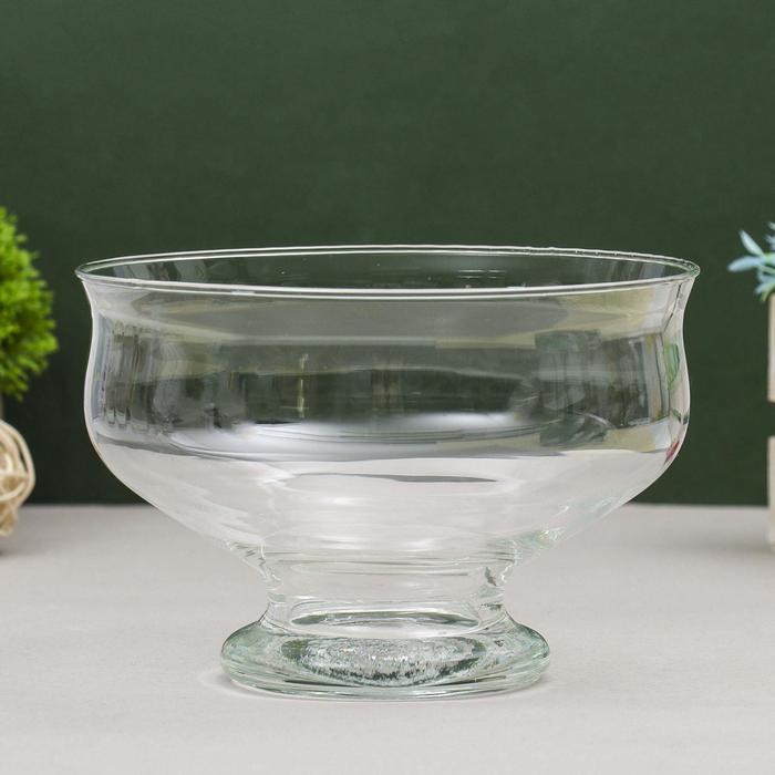 Ваза «Валхерен», 1.6 л, 12×18 см, стекло, прозрачная - Фото 1