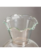 Ваза для цветов «Антерра», волнистый край, 1.6 л, 22×12.5 см, стекло, прозрачная - Фото 3