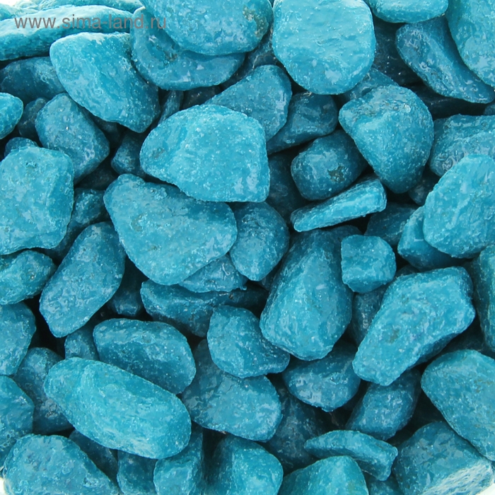 Мраморная крошка бирюзовый 5-8 мм 350 гр. - Фото 1