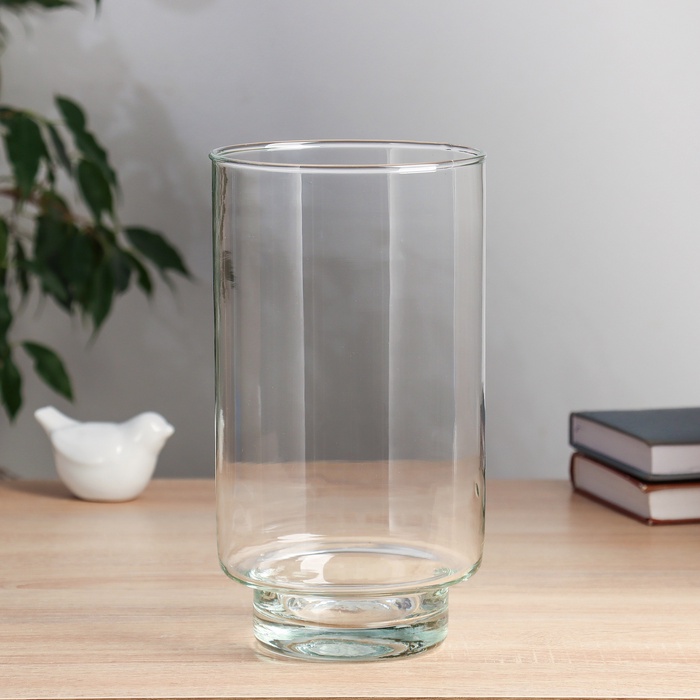 Ваза «Лола», 3.1 л, 25×14 см, стекло, прозрачная - Фото 1