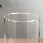 Ваза «Лола», 3.1 л, 25×14 см, стекло, прозрачная - Фото 2