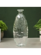 Ваза «Пуаро», большая, 700 мл, 21.5×9 см, стекло, прозрачная - Фото 2