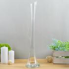 Ваза «Фристайл», 200 мл, d=2.5 см, 40×9.5 см, стекло, прозрачная - Фото 1