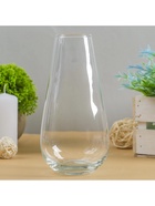 Ваза для цветов «Весна», 720 мл, 18×9 см, d=4.5 см, стекло, прозрачная - Фото 2