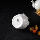 Конфетница Доляна «Зайка», 12×12×14.7 см, доломит, белая - Фото 8