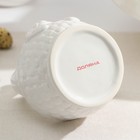 Конфетница Доляна «Зайка», 12×12×14.7 см, доломит, белая - Фото 10