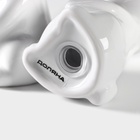 Набор для специй Доляна «Зайка», солонка 50 мл, перечница 50 мл, доломит, белый - Фото 4