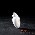 Набор для специй Доляна «Зайка», солонка 50 мл, перечница 40 мл, доломит, белый 5287708