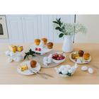 Набор для специй Доляна «Зайка», солонка 50 мл, перечница 40 мл, доломит, белый - Фото 11