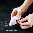 Набор для специй Доляна «Зайка», солонка 50 мл, перечница 40 мл, доломит, белый - Фото 4