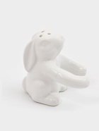 Набор для специй Доляна «Зайка», солонка 50 мл, перечница 40 мл, доломит, белый - Фото 5